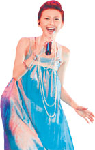 孙燕姿此回表演时披露，还不打算发新片。